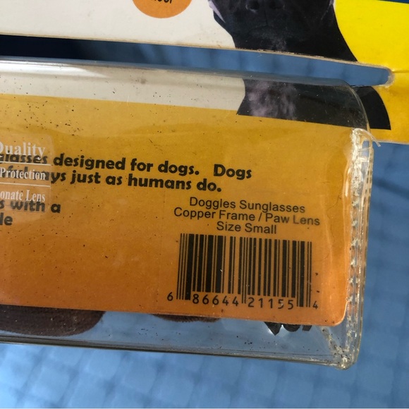 K9 Optix - sunglasses for dogs . NOS - SMALL - copper frames - Picture 6 of 8